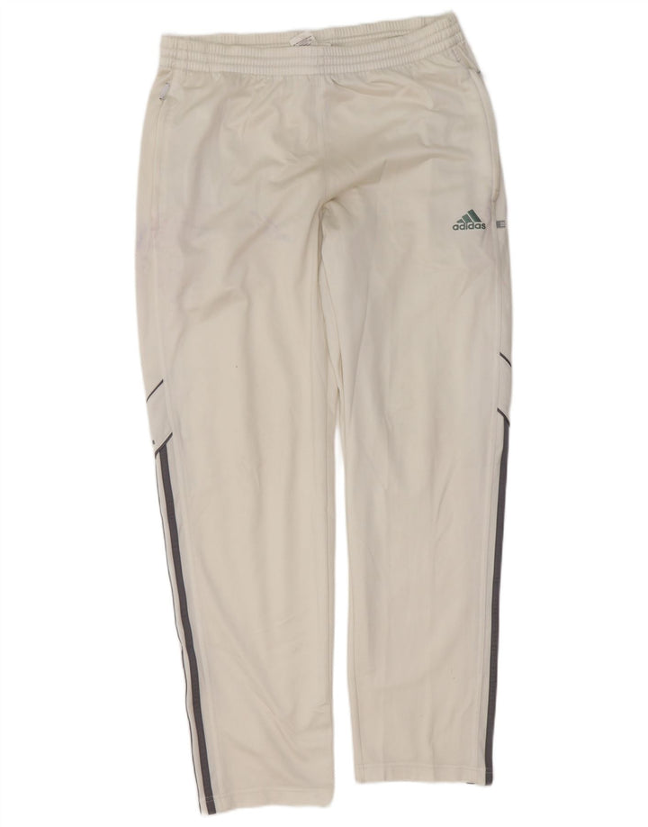 Calça Adidas Mens Treino Médio Poliéster Branco