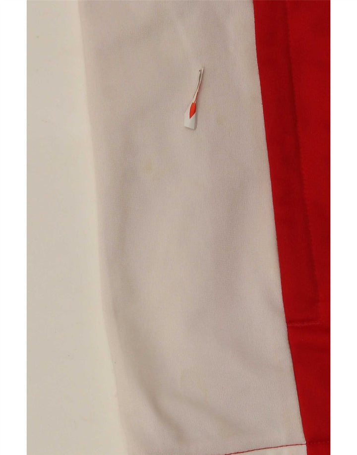 Lotto Mens Treino Top Jaqueta Grande Poliéster Colorblock Vermelho