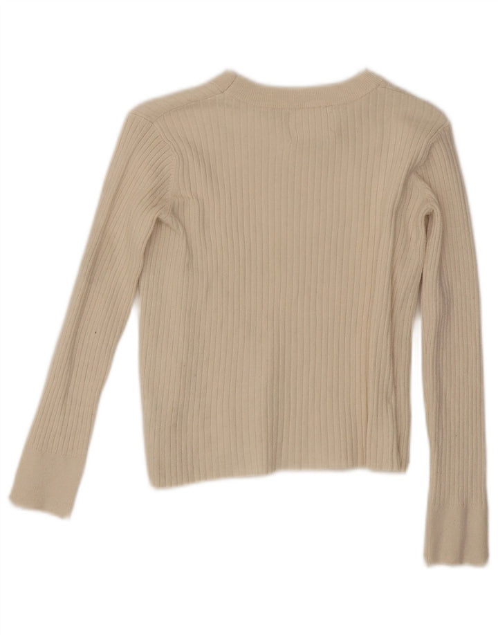 Zara Girls Top manga comprida 13-14 anos branco