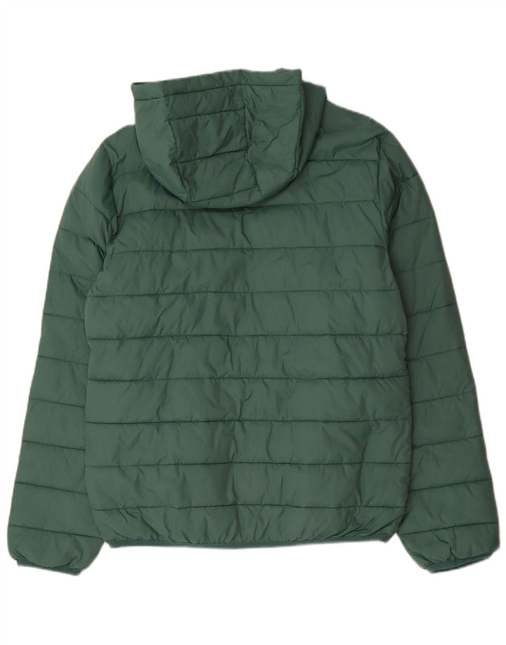 Jaqueta acolchoada com capuz para meninos Lyle & Scott 15-16 anos poliamida verde