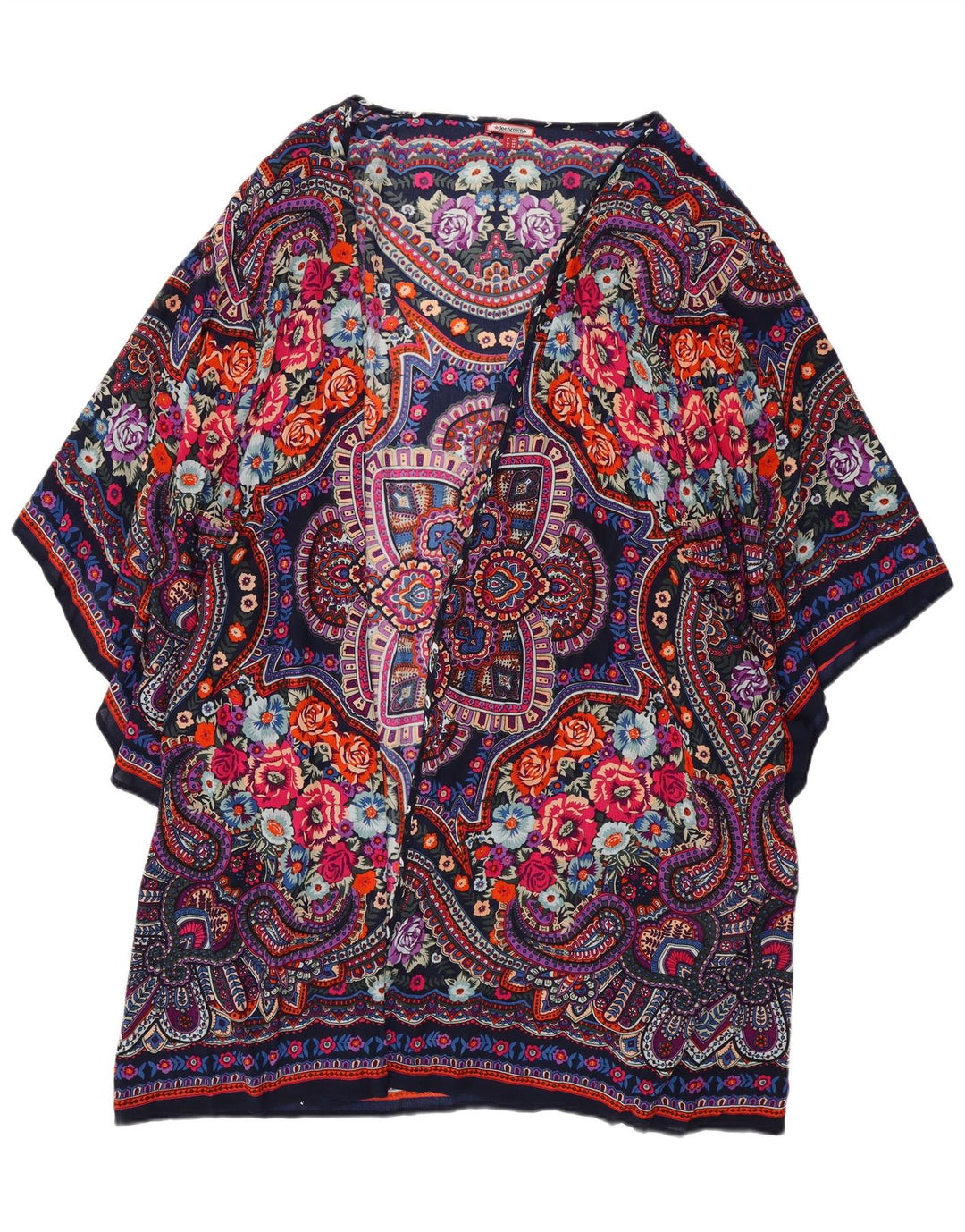 Cardigan feminino oversized de praia JOE BROWNS UK 18 XL multicolorido