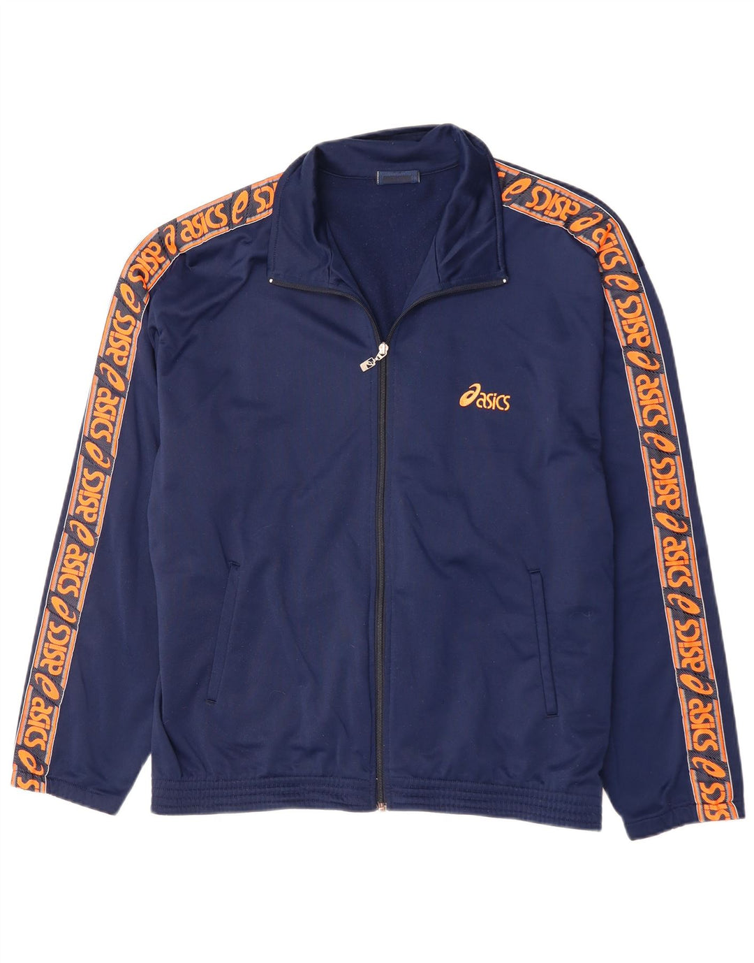 Jaqueta Asics Masculina Graphic Tracksuit XL Azul Marinho Poliéster