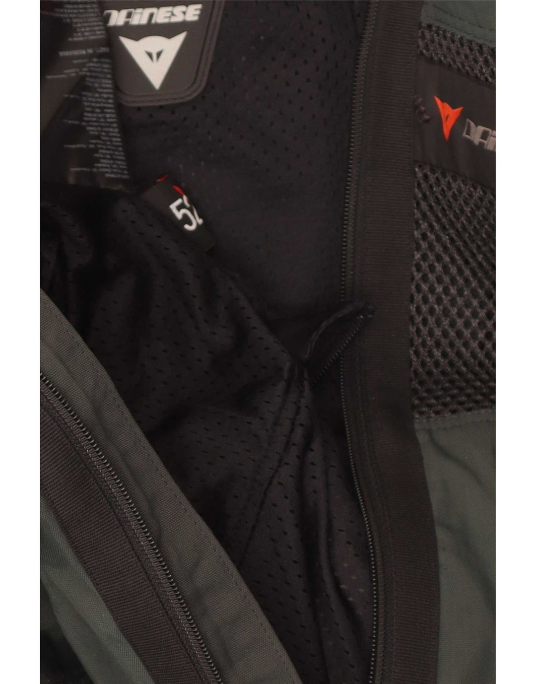 Jaqueta feminina Dainese Graphic Racer EU 52 cinza médio colorblock nylon