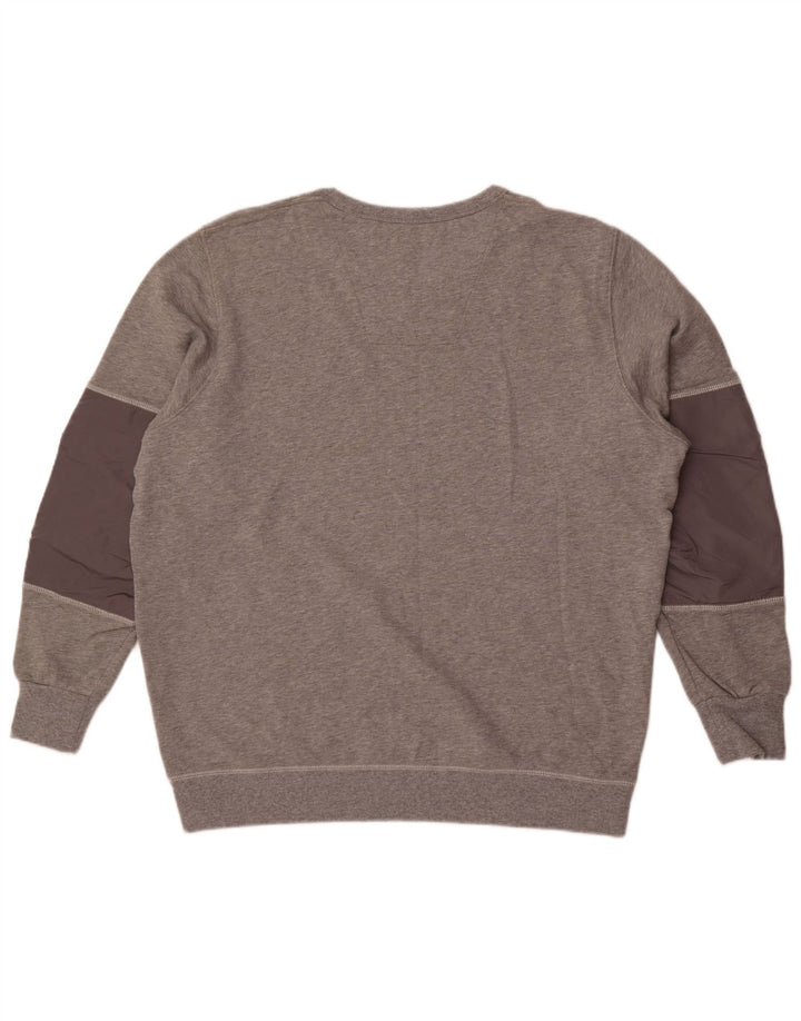 G-Star moletom masculino jumper 2XL algodão colorblock cinza