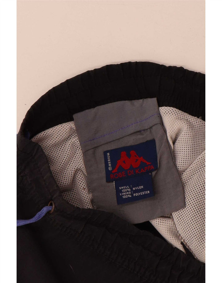 Shorts de natação masculino Kappa médio preto nylon