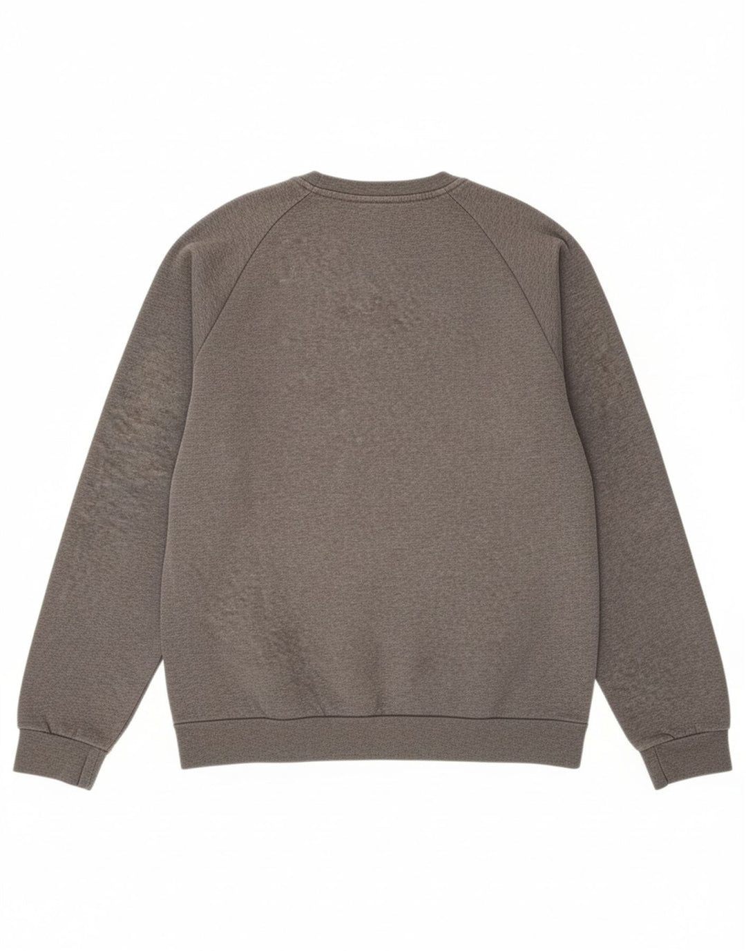 ADIDAS Mens Moletom Jumper Médio Algodão Cinza