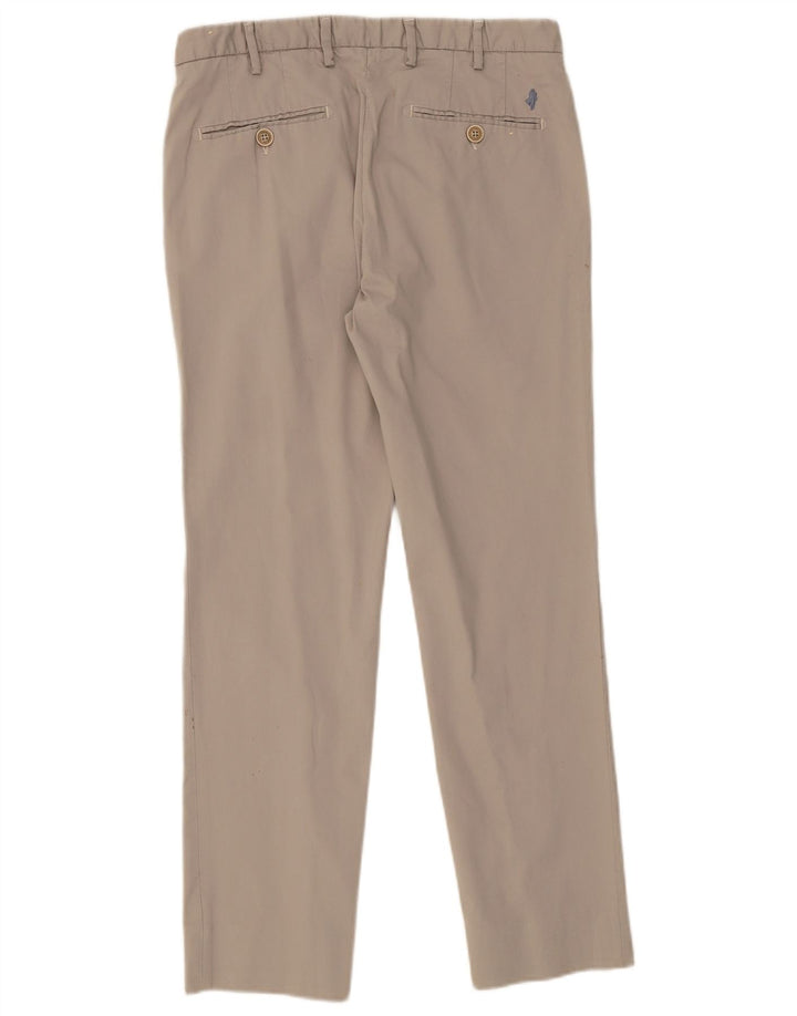 MARLBORO CLASSICS Calça Chino Masculina Slim Fit W32 L29 Algodão Cinza
