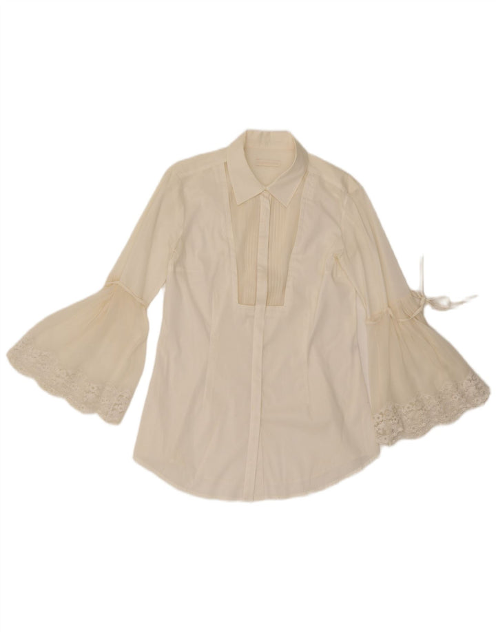 Blusa feminina Scervino Street IT 44 médio branco floral