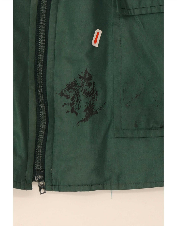 Vintage Mens Utility Jacket UK 36 Small Green