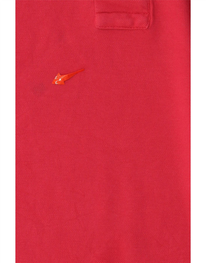 Camisa polo masculina grande e alta CHAPS XL algodão rosa