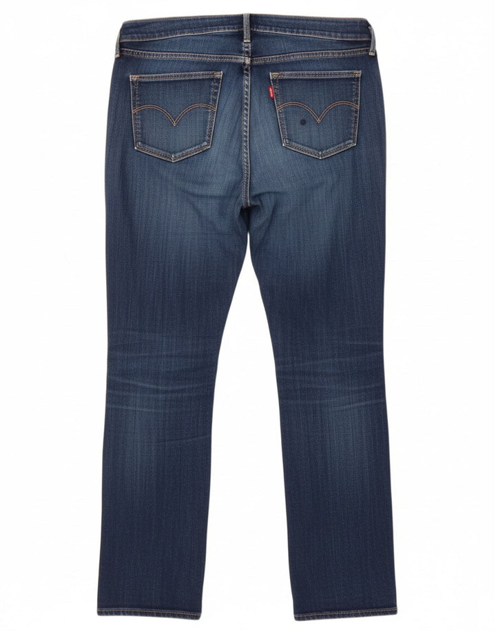 Jeans retos femininos LEVI'S W31 L31 algodão azul