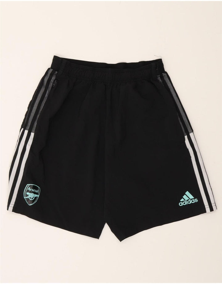 Adidas Mens Arsenal Sport Shorts Médio Preto Poliéster