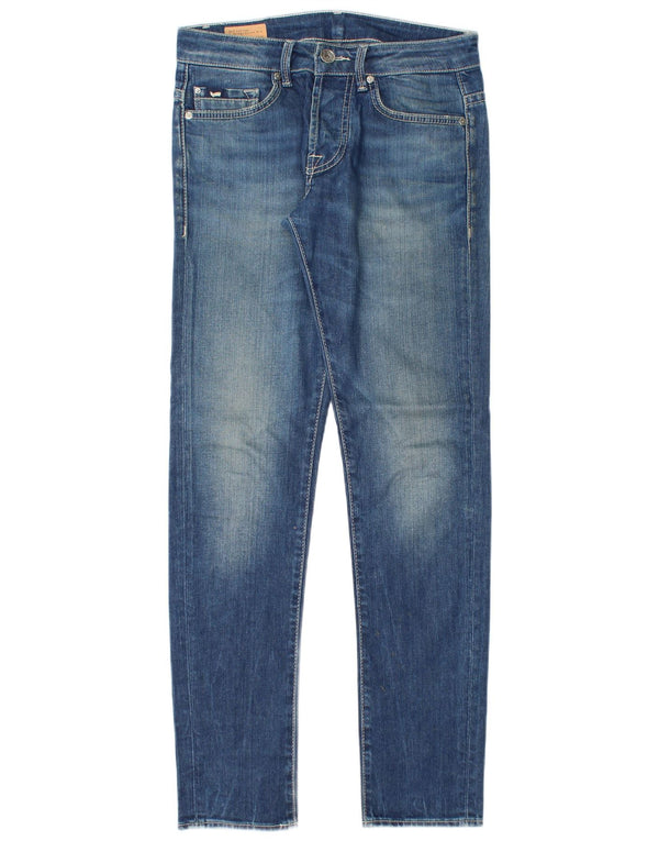 Jeans skinny masculino Gas W28 L32 algodão azul