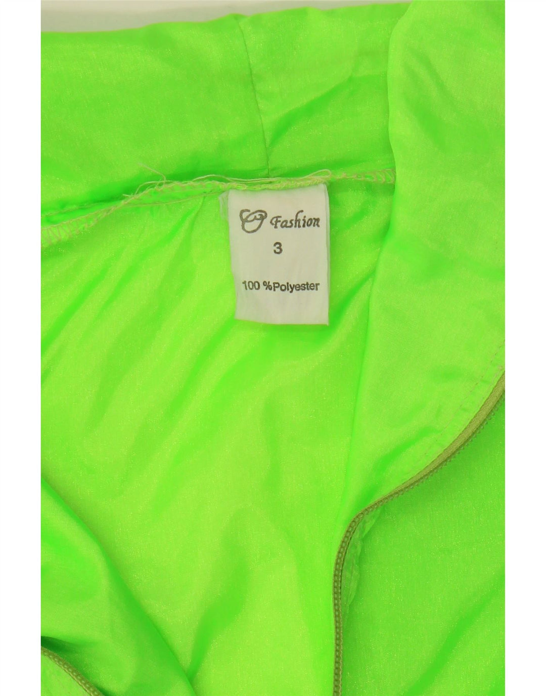 Jaqueta de chuva Anorak dos homens do vintage poliéster geométrico verde grande Reino Unido 40