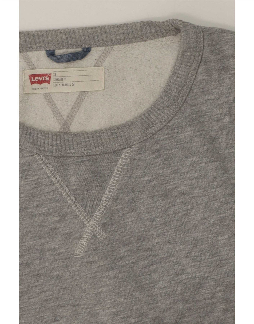 Suéter masculino Levi's Standard Fit XL cinza