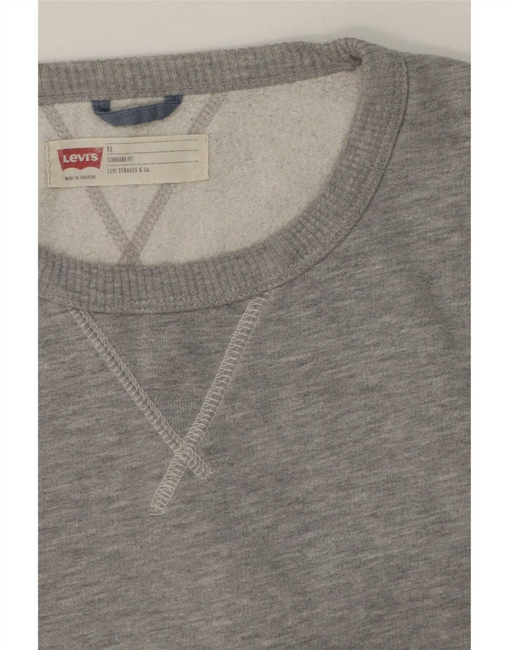 Suéter masculino Levi's Standard Fit XL cinza