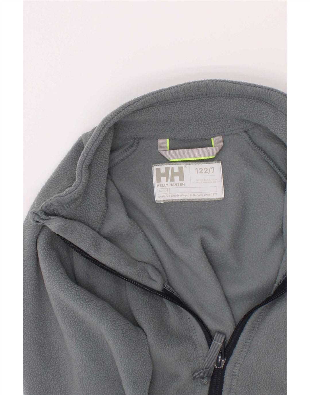 Casaco Helly Hansen Boys Fleece 6-7 Anos Cinzento Poliéster