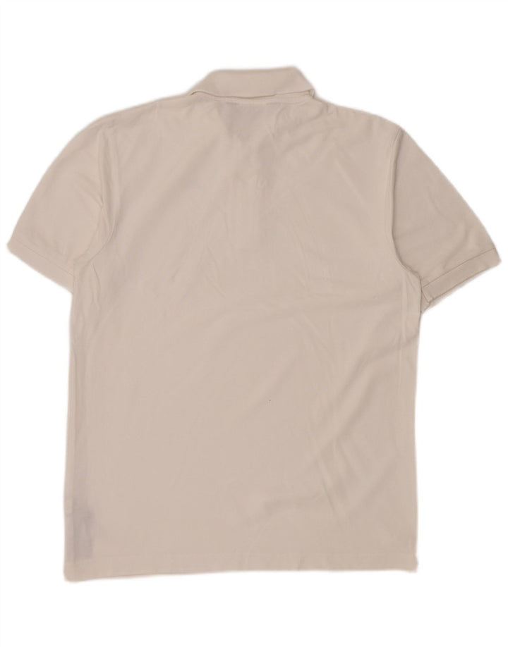 Camisa polo masculina Kappa grande algodão branco