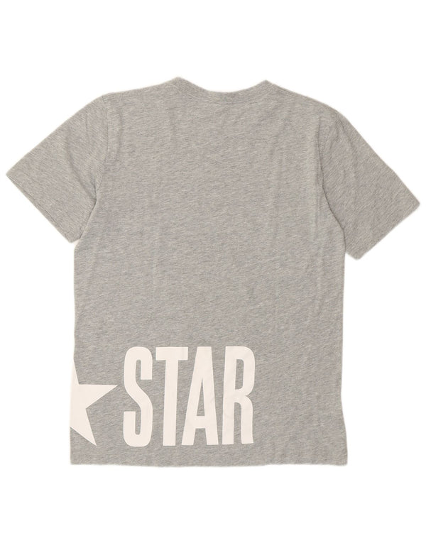 Top Converse Boys Graphic T-Shirt 13-14 Anos XL Cinzento