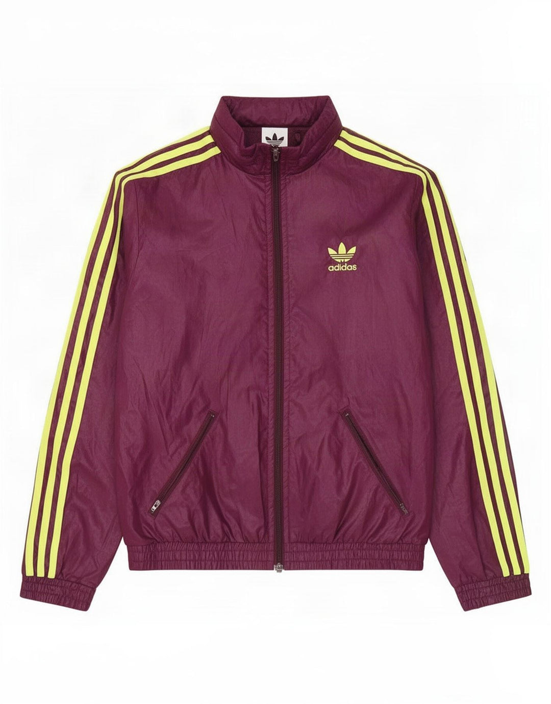 Adidas Womens Hooded Tracksuit Top Jacket EU 40 Médio Marrom Poliéster