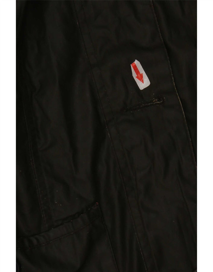 Jaqueta feminina de algodão encerado Barbour UK 10 pequena cáqui