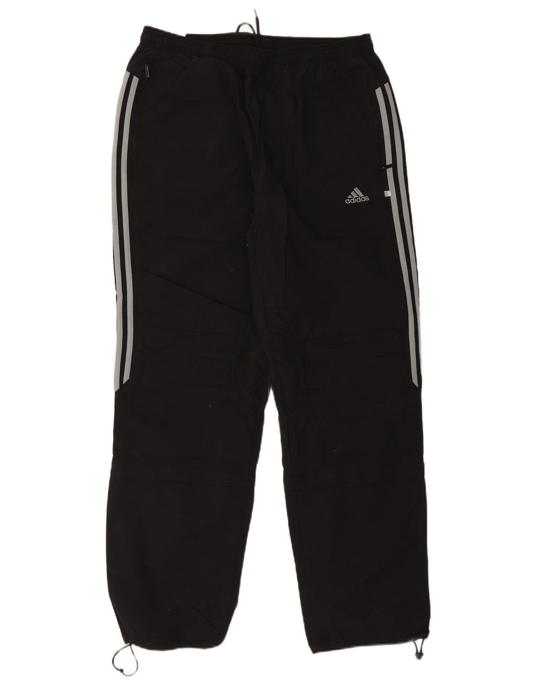 Adidas Mens Treino Calças Joggers Grande Poliéster Preto