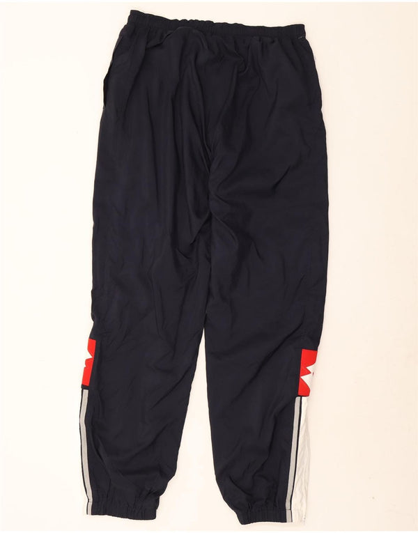 LOTTO Mens Tracksuit Trousers Joggers UK 42/44 XL  Navy Blue Colourblock