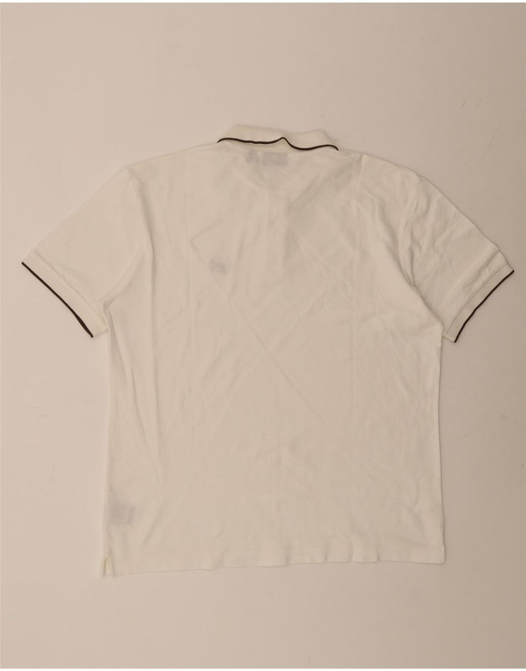 Camisa polo masculina FILA XL algodão branco