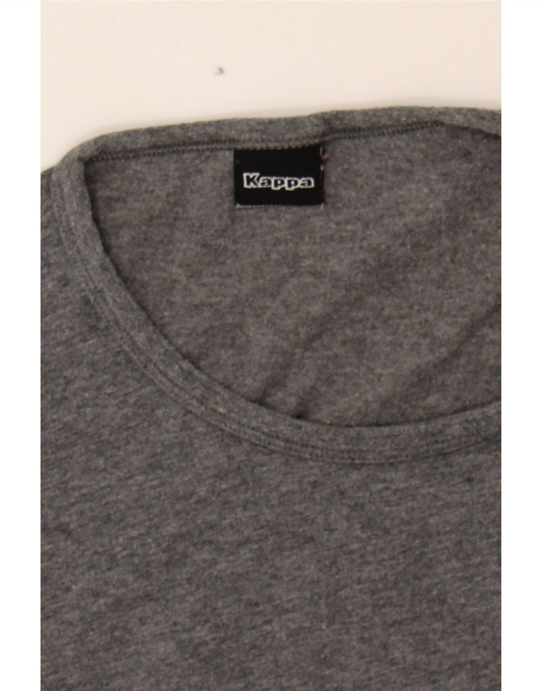KAPPA Boys T-Shirt Top 15-16 Years XL Grey Cotton Vintage Kappa and Second-Hand Kappa from Messina Hembry 