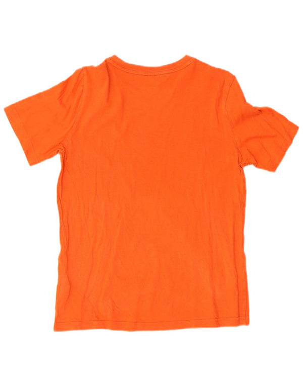 Camiseta Adidas Boys Regular Graphic Top 13-14 Anos Laranja Algodão Esportivo