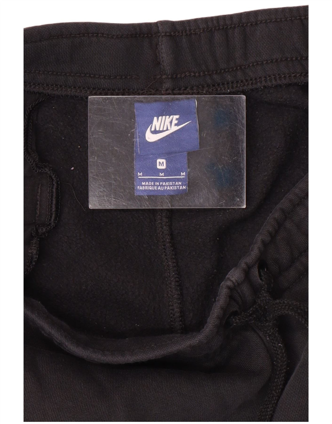 Calça de treino masculina NIKE Joggers médio preto algodão