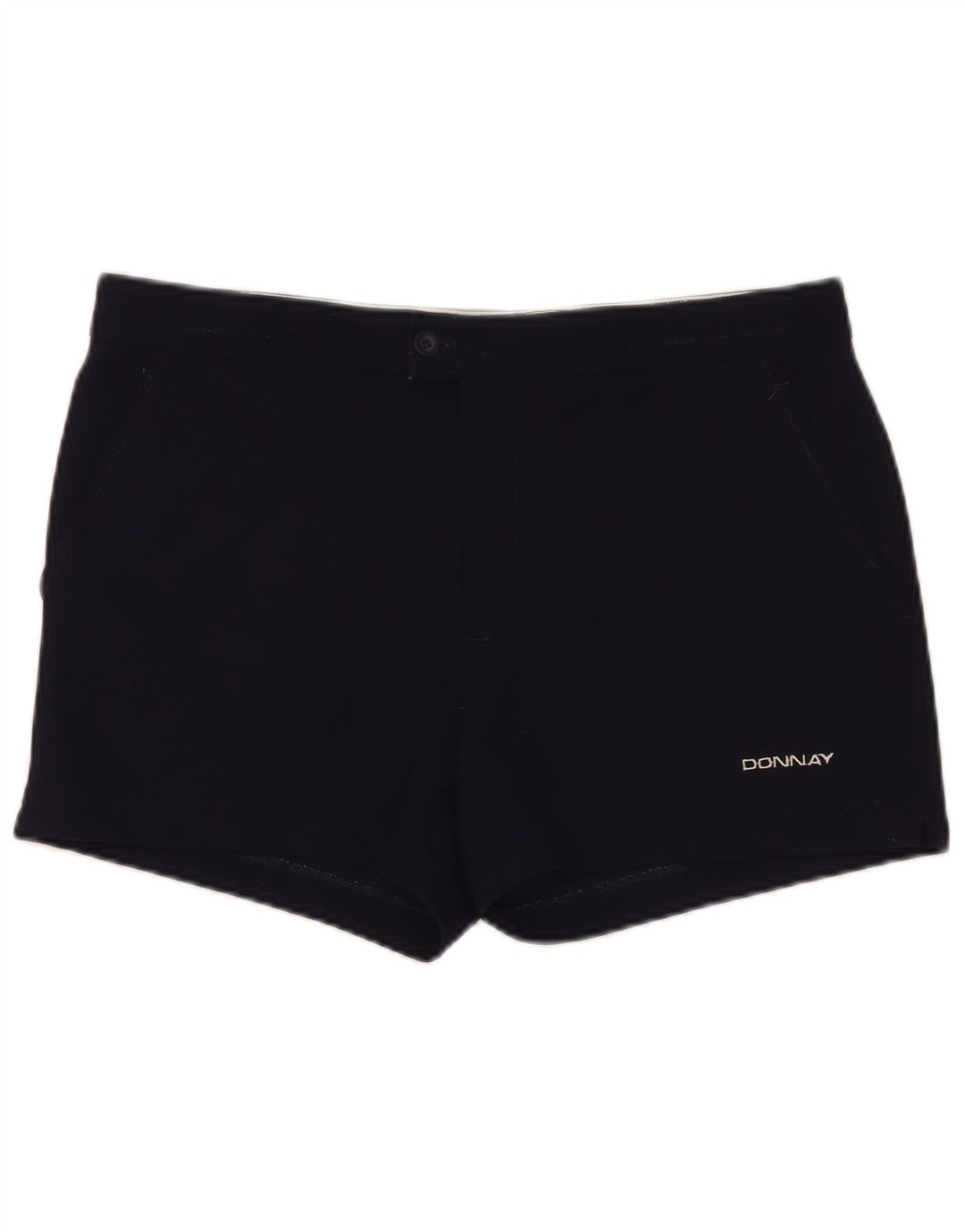 Shorts de tênis masculino Donnay W34 grande poliéster azul marinho