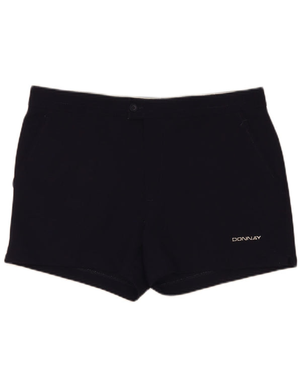 Shorts de tênis masculino Donnay W34 grande poliéster azul marinho