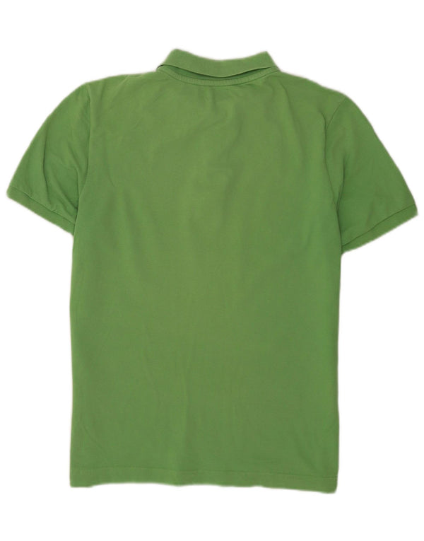Camisa polo masculina Kappa algodão verde médio