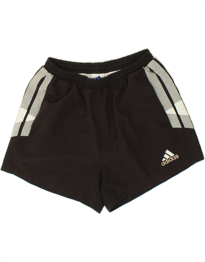 Shorts esportivos masculinos ADIDAS grande poliéster preto