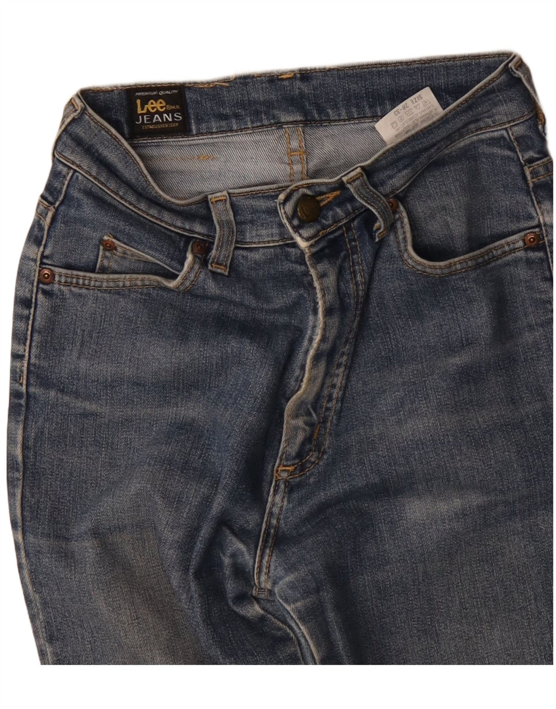 Lee Jeans Slim Feminino W28 L33 Azul