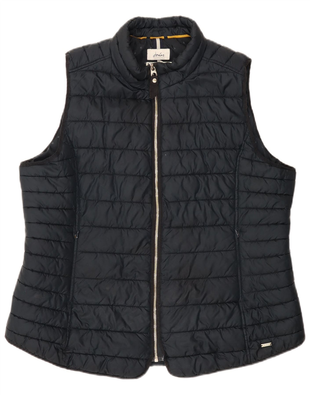 Gilet feminino acolchoado Joules UK 20 2XL poliéster azul marinho
