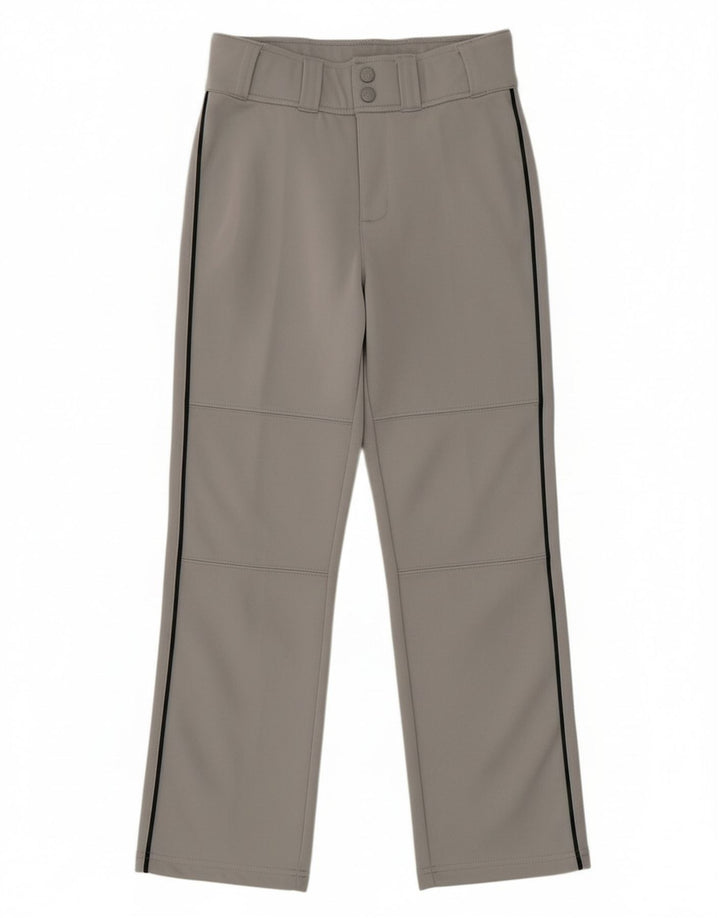 Calças casuais retas para meninos Under Armour 9-10 anos médio W26 L28 cinza