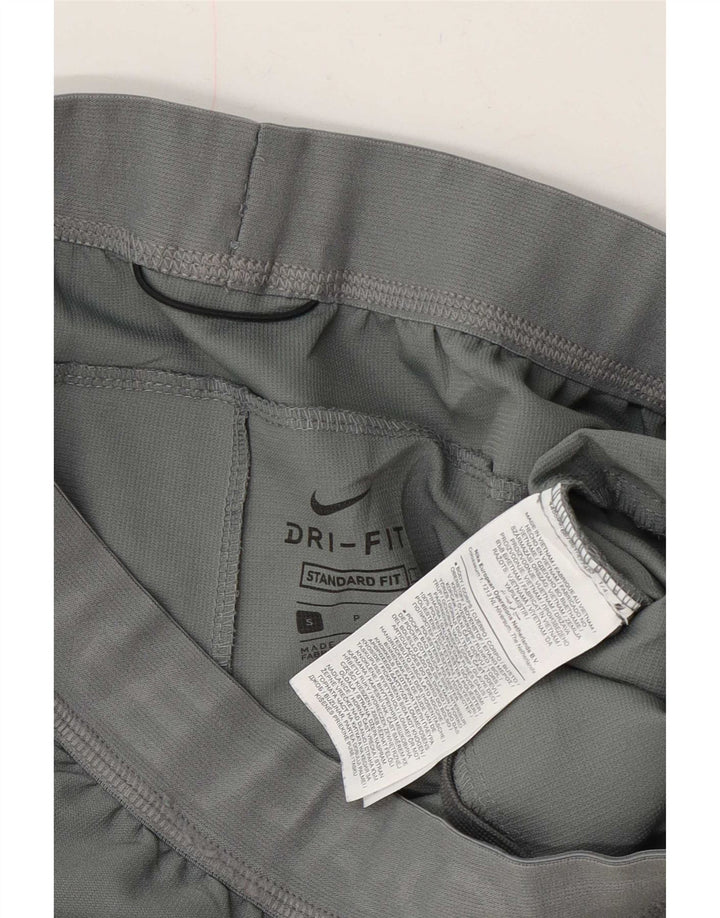 Shorts esportivos Nike masculino Dri Fit Graphic Standard pequeno cinza poliéster