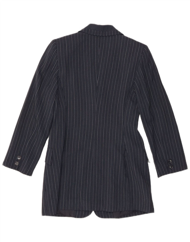 PIERRE CARDIN Conjunto de saia feminina de 2 peças IT 42 Médio W25 L20 Azul marinho