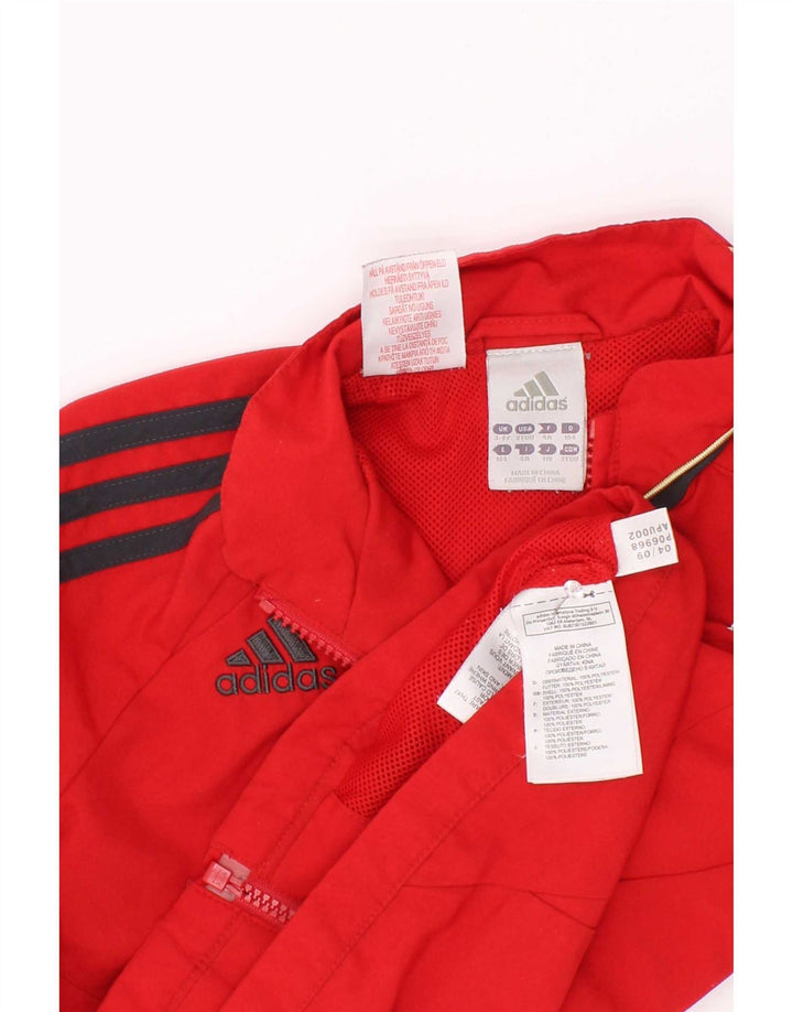 Jaqueta Adidas Boys Liverpool Treino Top 3-4 Anos Vermelho Colorblock