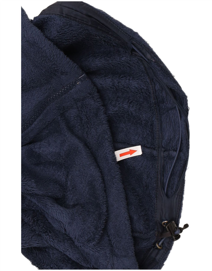 Jaqueta de lã feminina The North Face UK 18 XL azul marinho poliéster