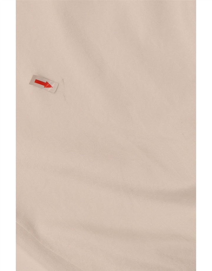 Blusa feminina de manga curta grande Lady Joy EU 44 XL branca