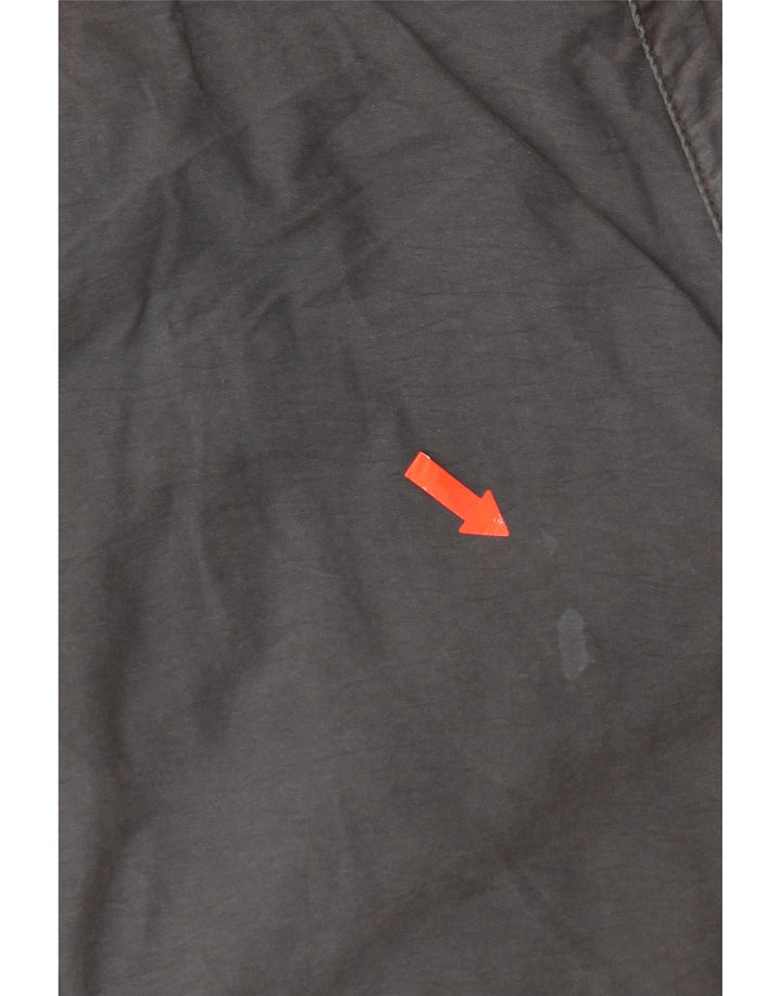 Shorts cargo masculino Marks & Spencer W34 grande algodão cinza
