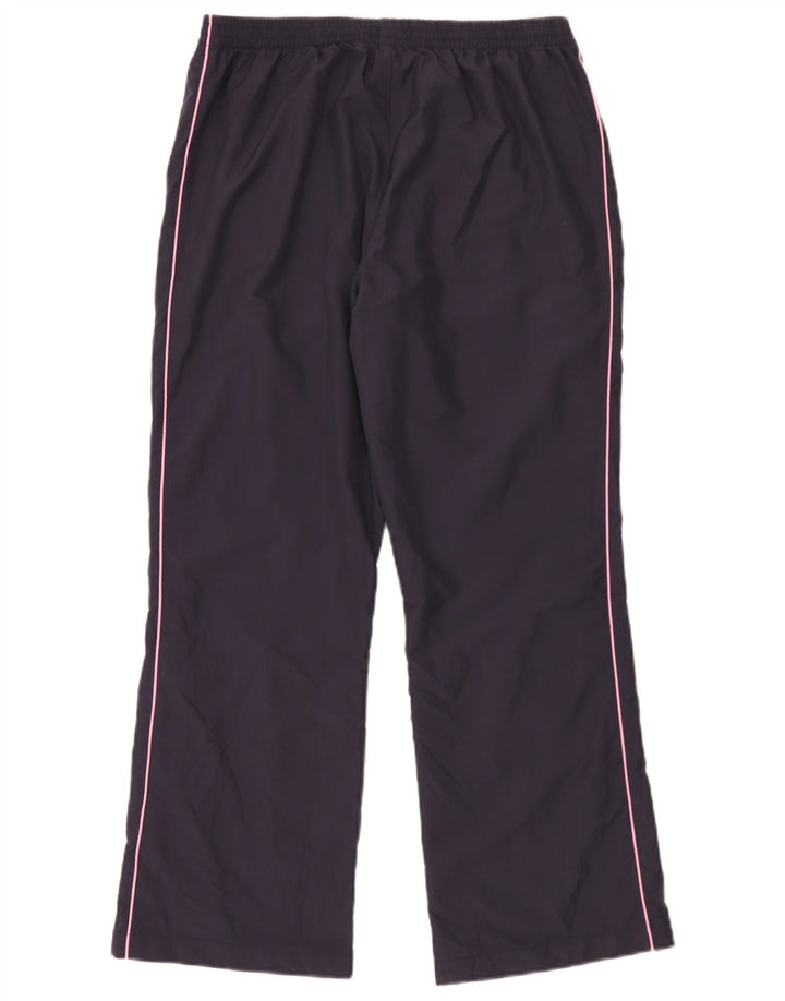 Calça de treino feminina Fila UK 16 grande poliéster azul marinho