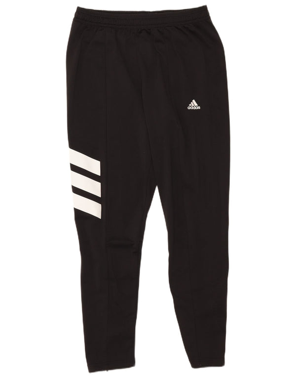 Calça de treino masculina Adidas grande bloco colorido preto