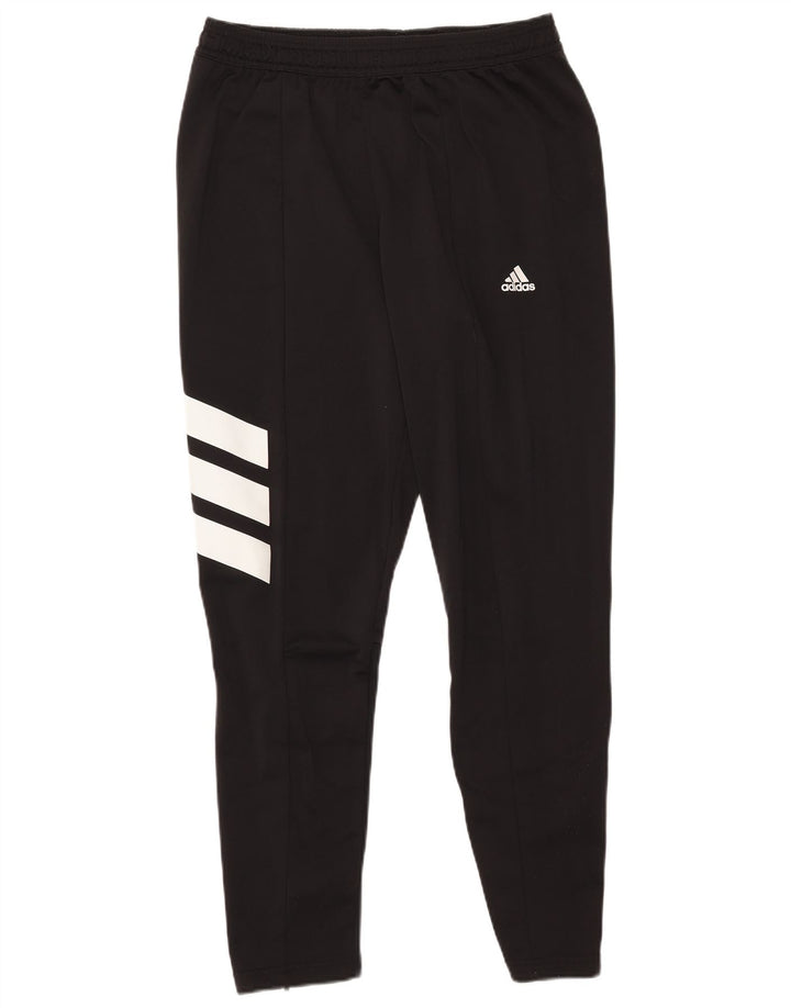 Calça de treino masculina Adidas grande bloco colorido preto