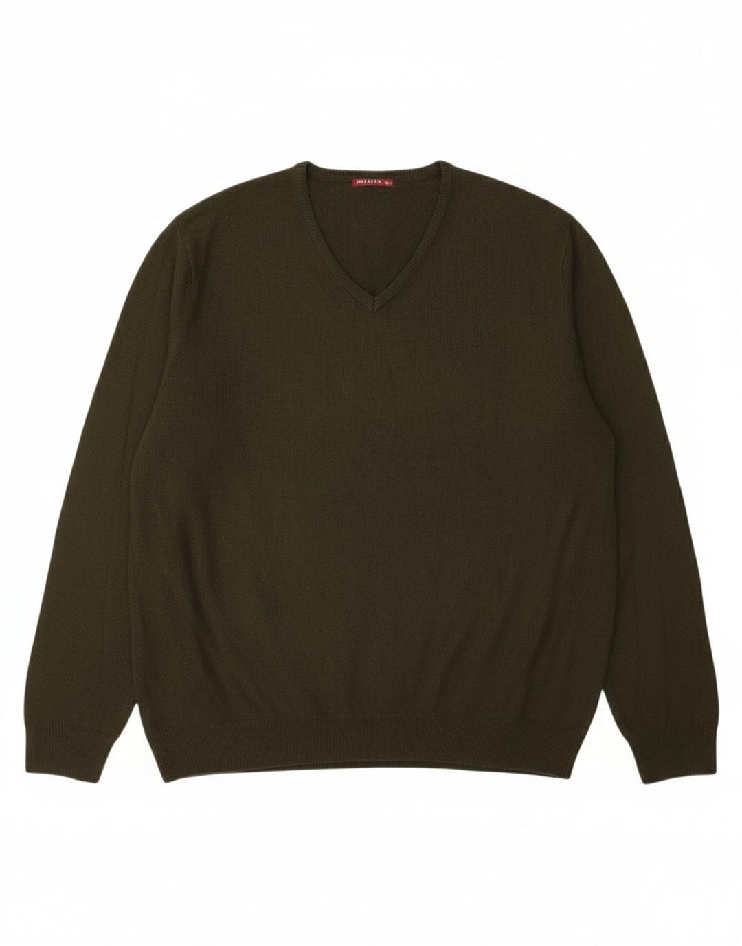 Suéter masculino CARRERA com decote em V 2XL acrílico verde