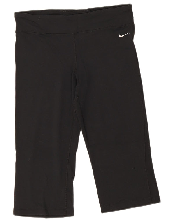 Leggings Nike Dri Fit Capri UK 14 Médio Preto Nylon