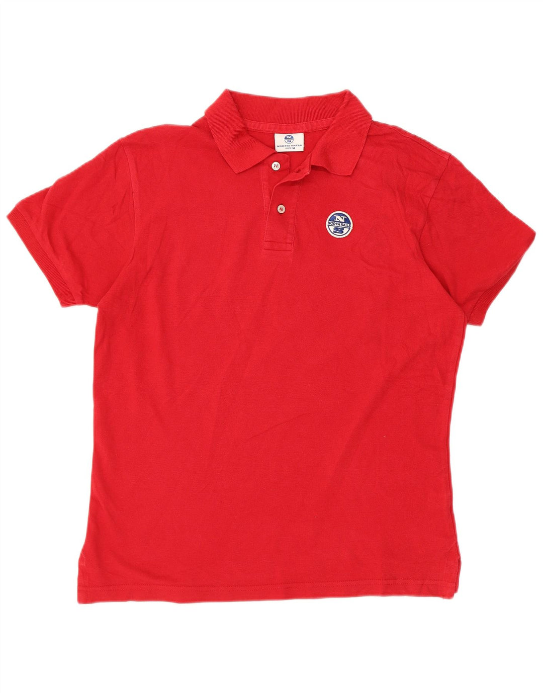 Camisa polo masculina North Sails médio algodão vermelho